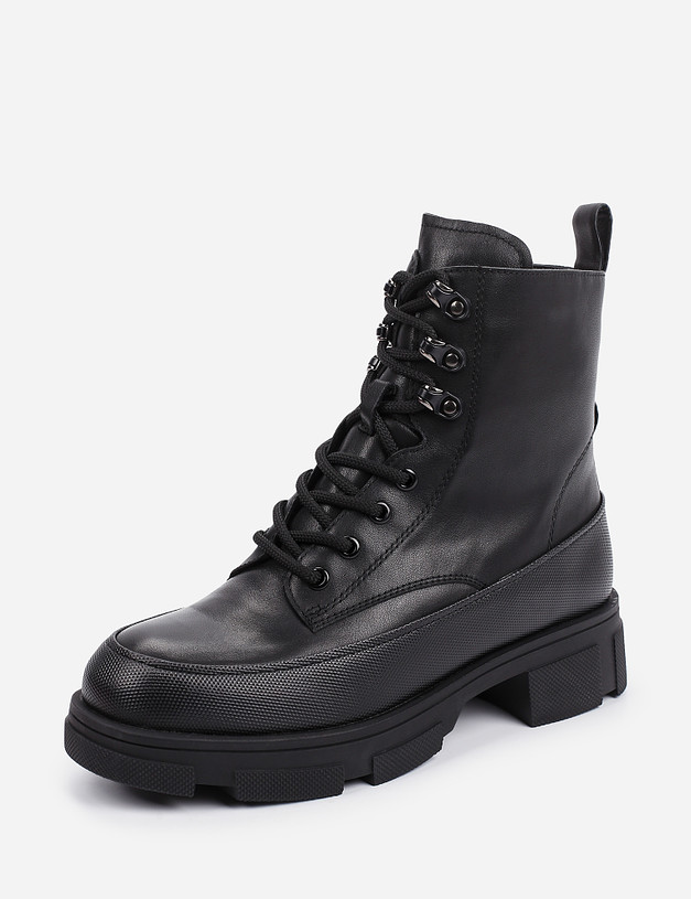 Черные женские ботинки MASCOTTE 22-120432-0102 | ракурс 3