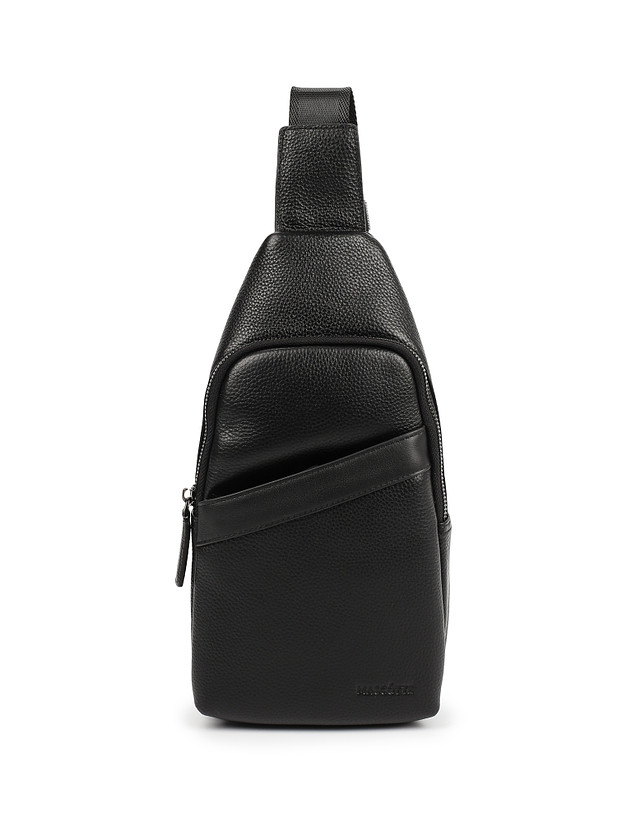 Черная мужская сумка MASCOTTE 602-1213-102 | ракурс 2