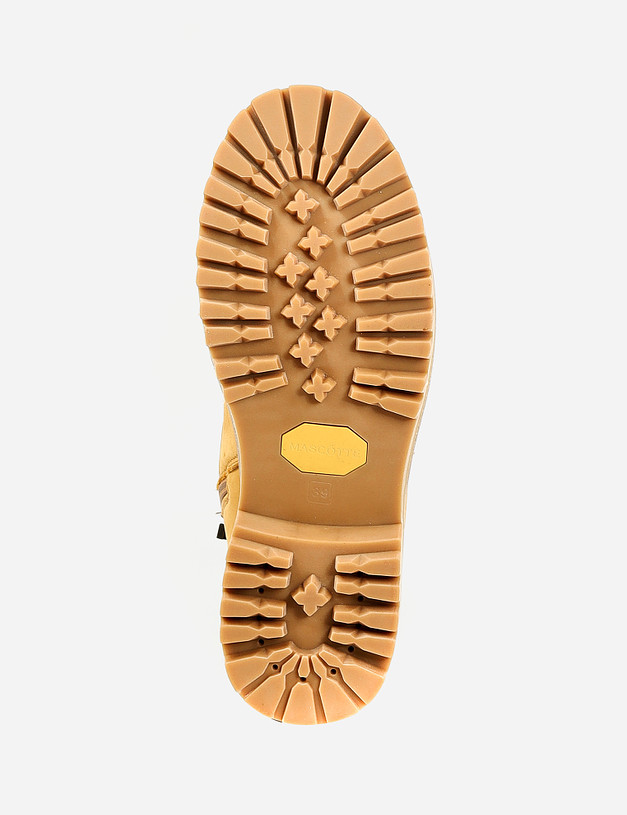 Желтые женские ботинки MASCOTTE 58-123221-0318 | ракурс 5