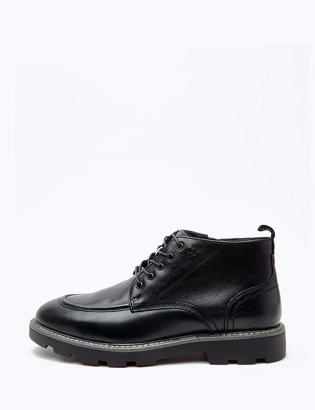 Черные мужские зимние ботинки MASCOTTE 58-3210936-7120M | ракурс 1