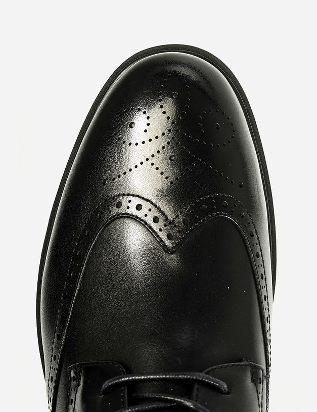 Черные мужские ботинки MASCOTTE 104-1215134-3128M | ракурс 6