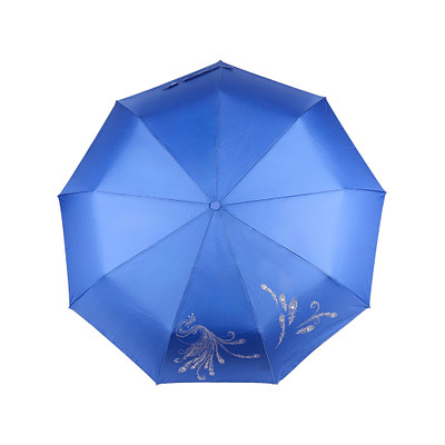 Зонт автоматический женский ZENDEN 12-41UWC-007, цвет синий, размер ONE SIZE