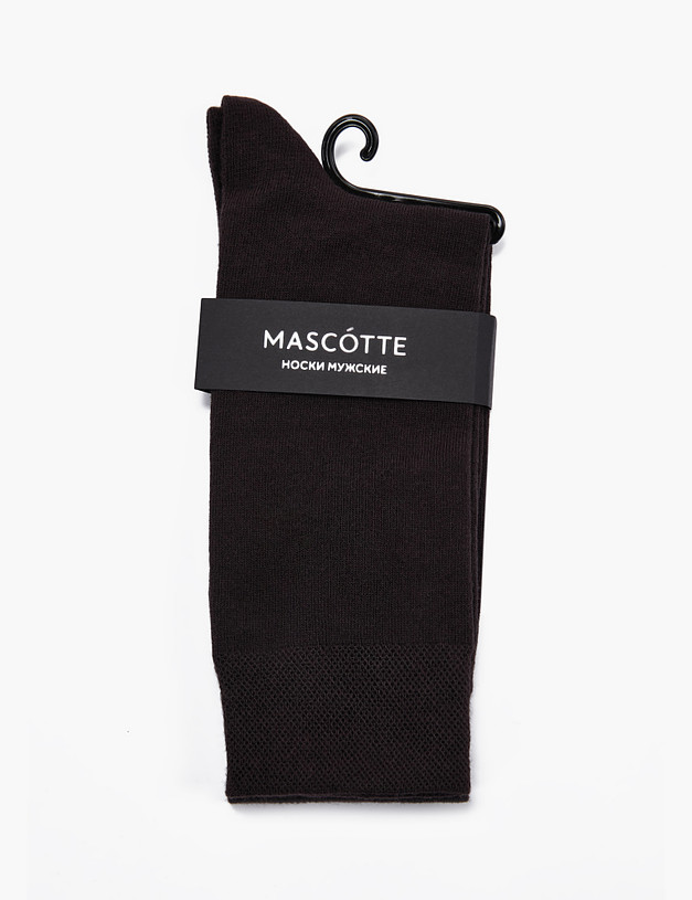 Коричневые мужские носки MASCOTTE 722-2201-2609 | ракурс 1