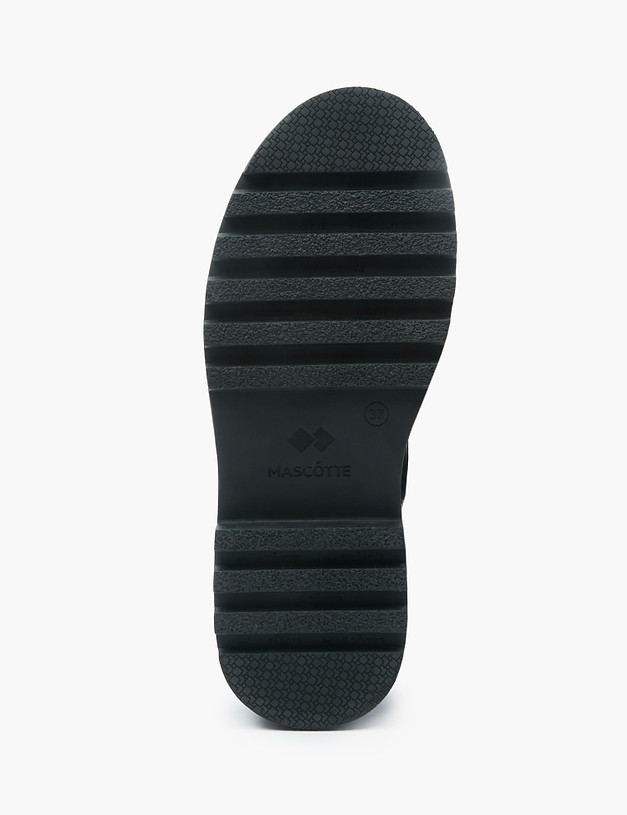 Черные женские ботинки в стиле гранж MASCOTTE 58-2260521-3100M | ракурс 5