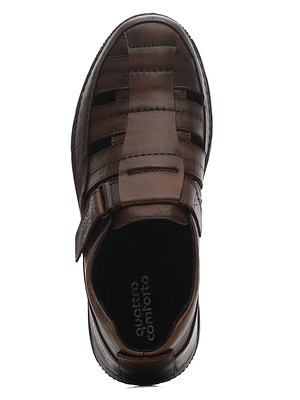 Туфли quattrocomforto 902-123-A2L, цвет коричневый, размер 40 - фото 5