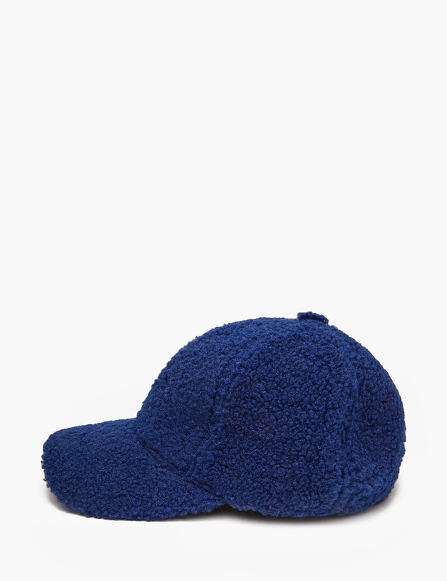 Синяя плюшевая кепка MASCOTTE 746-2204-2403 | ракурс 2