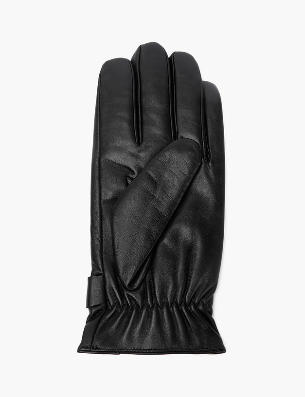 Черные мужские перчатки MASCOTTE 717-2210-102 | ракурс 2