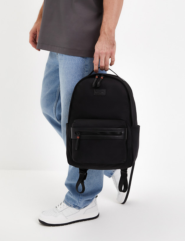 Черный мужской рюкзак MASCOTTE 604-4111-202 | ракурс 1