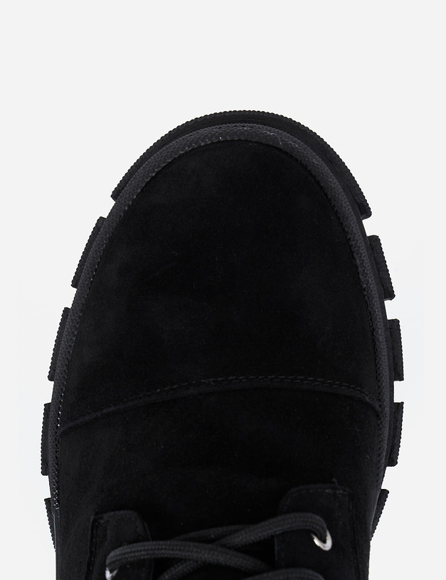 Черные зимние женские ботинки MASCOTTE 233-122631-3605M | ракурс 6