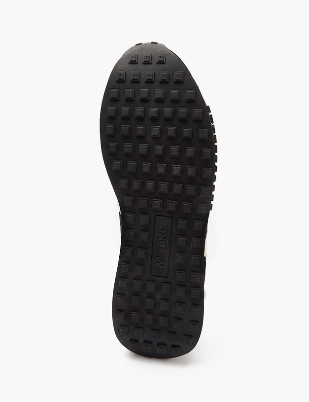 Черные мужские кроссовки из текстиля MASCOTTE 189-411921-0202 | ракурс 5