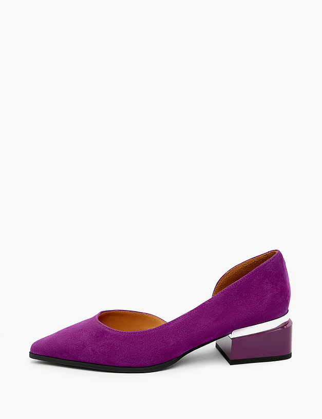 Фиолетовые женские туфли MASCOTTE 126-212611-0607 | ракурс 1