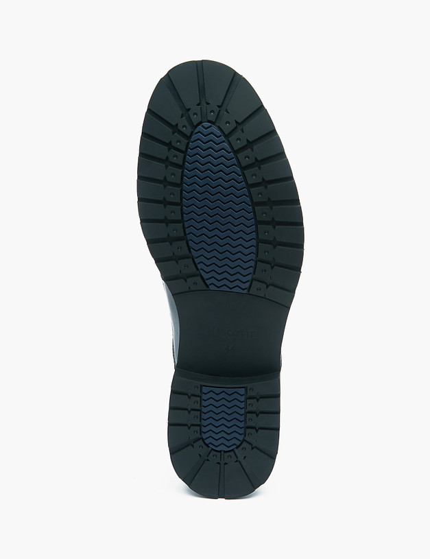Черные мужские туфли MASCOTTE 128-223816-0102 | ракурс 5