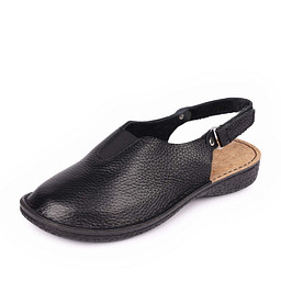 011T-Ж-К0 (6232-09904)(05) Туфли женские нат.кожа/б.п. черн, Marisetta