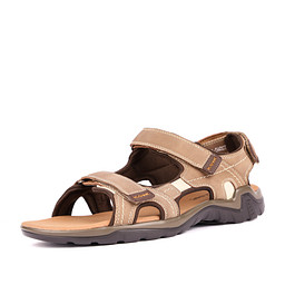 248-91MV-560ST Туфли летние мужские и.кожа-текстиль/текстиль корич, INSTREET