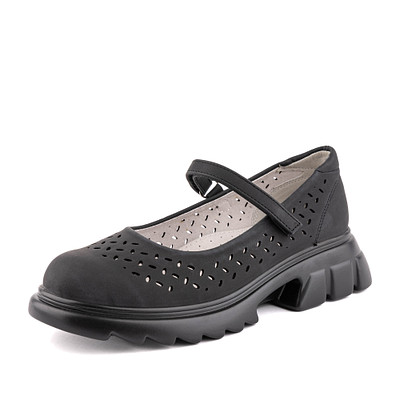 Туфли мэри джейн для девочек ZENDEN first 26-32GO-755GK, цвет черный, размер 32