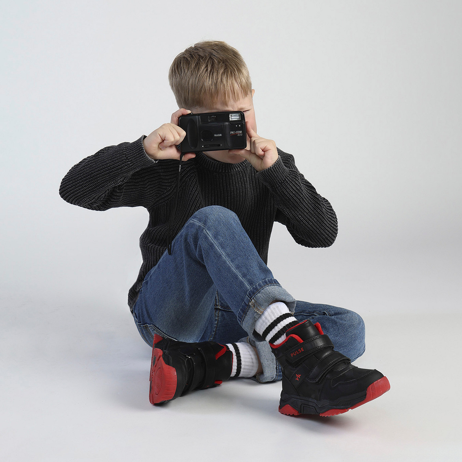 Ботинки для мальчиков Pulse 109-32BO-811SR фото