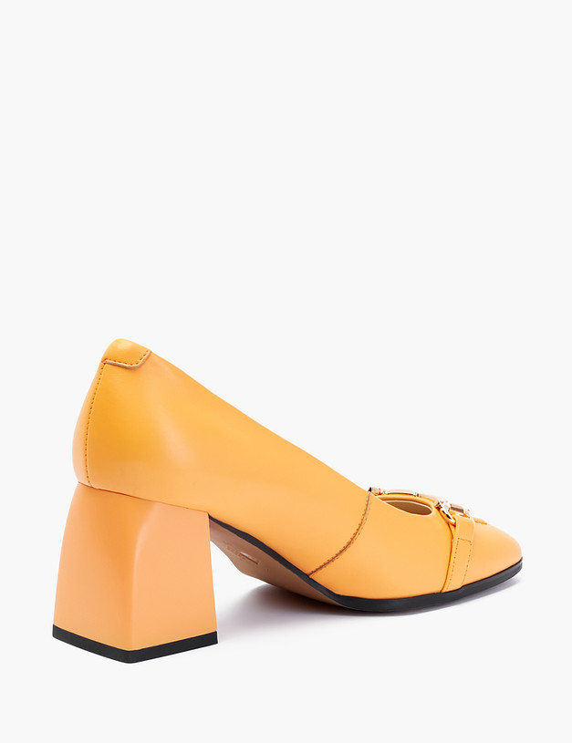 Оранжевые женские туфли MASCOTTE 233-210411-0513 | ракурс 4