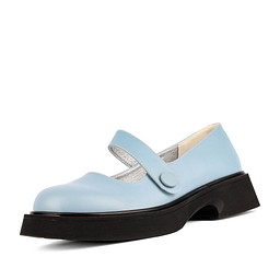 174-41WK-006SS Туфли женские и.кожа/и.кожа синий, INSTREET
