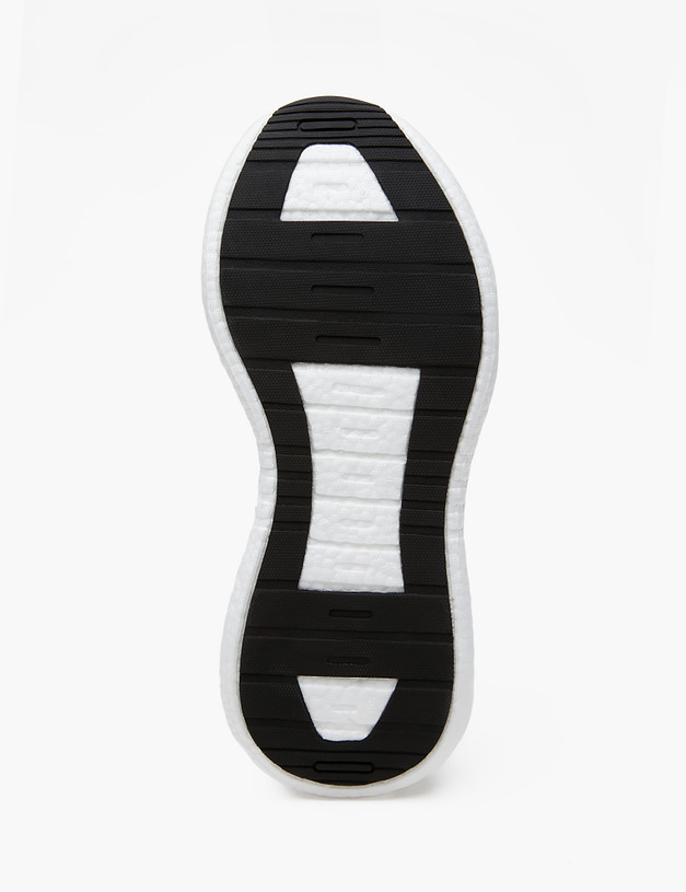 Белые женские кроссовки с акцентной подошвой MASCOTTE 189-313021-0201 | ракурс 6