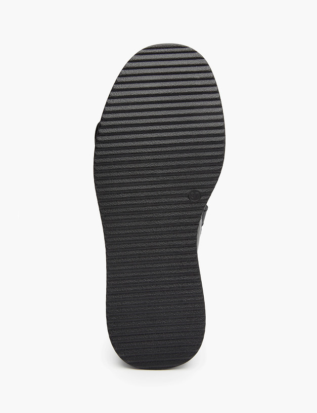 Черные женские сандалии на платформе MASCOTTE 233-3183711-0102 | ракурс 5