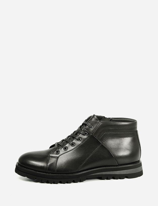 Черные мужские ботинки MASCOTTE 22-121927-3128M | ракурс 2