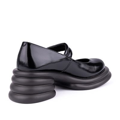 Туфли мэри джейн женские INSTREET 77-32WA-730SS, цвет черный, размер 37 - фото 2