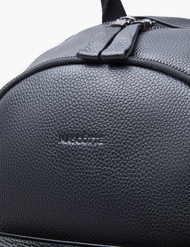 Черный кожаный женский рюкзак MASCOTTE 602-1202-102 | ракурс 6