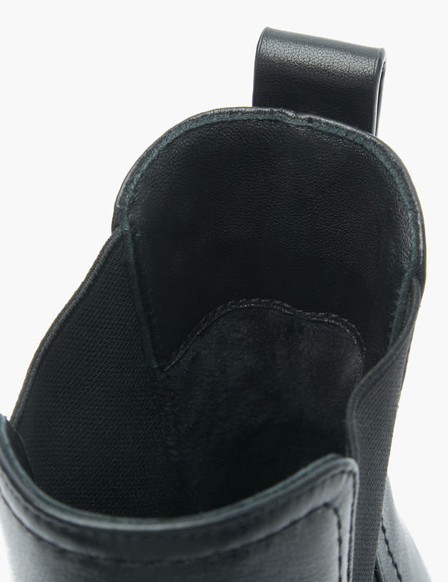 Черные женские кожаные челси MASCOTTE 94-221521-0102 | ракурс 6