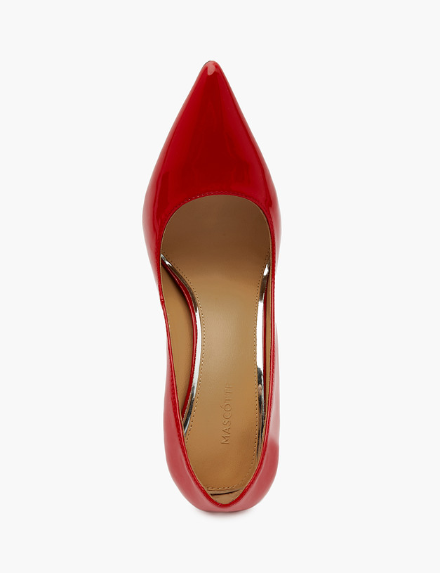 Красные лакированные женские туфли MASCOTTE 172-3180911-0705 | ракурс 6