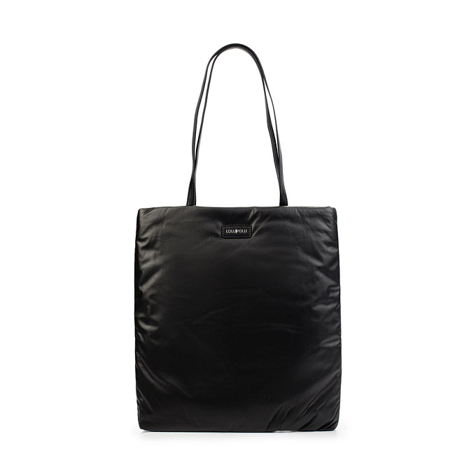 Черная женская сумка-шопер LOLLI|POLLI