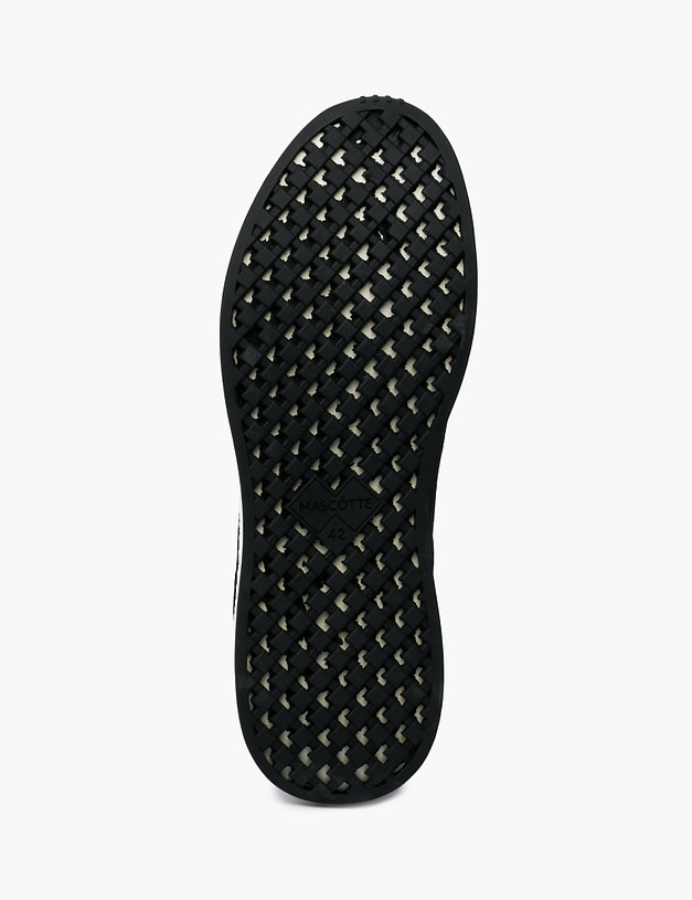Черные мужские кроссовки с контрастной подошвой MASCOTTE 189-2131622-0202 | ракурс 5