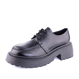 77-32WA-711ST Полуботинки женские и.кожа/текстиль-и.кожа черн, INSTREET