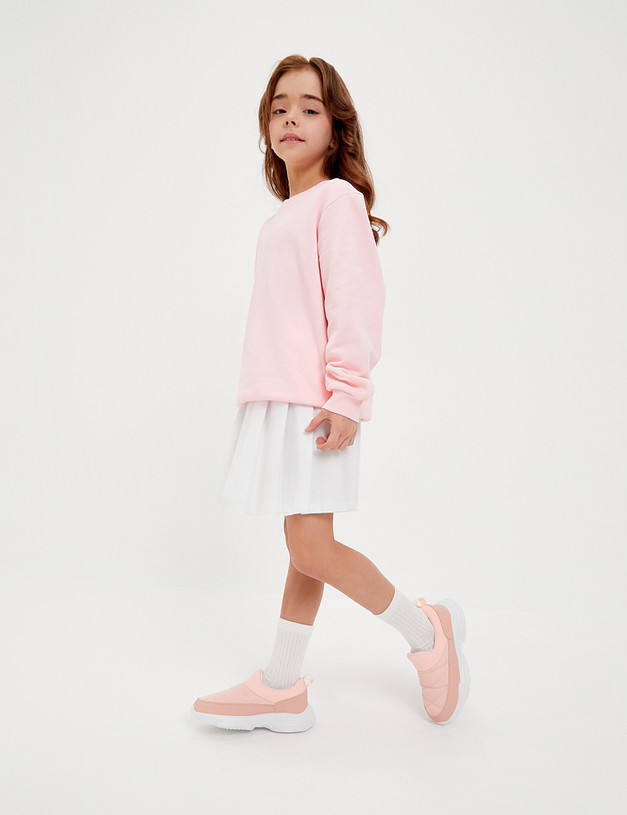 Розовые кроссовки для девочек MASCOTTE 64-413521-0206 | ракурс 1