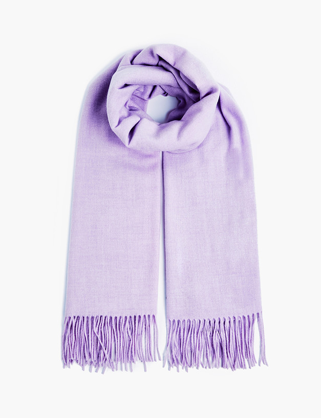 Фиолетовый женский шарф MASCOTTE 766-2222-2407 | ракурс 2