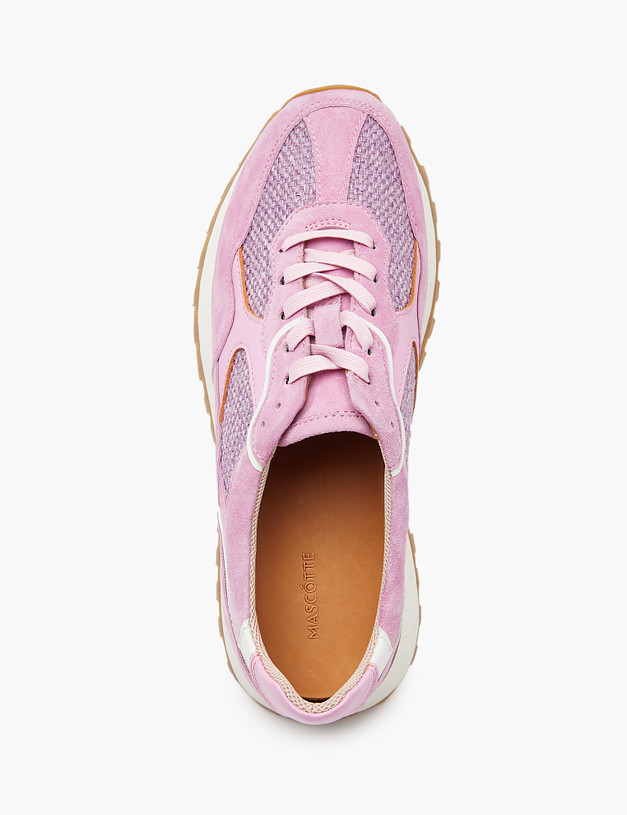Розовые женские кроссовки MASCOTTE 22-4121121-4637M | ракурс 6
