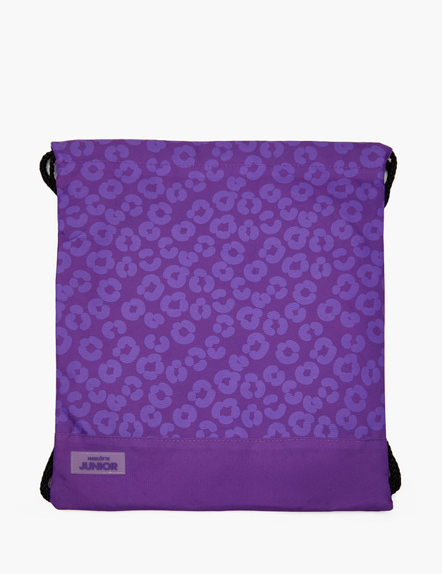 Фиолетовая сумка для сменной обуви MASCOTTE 877-4105-217 | ракурс 2