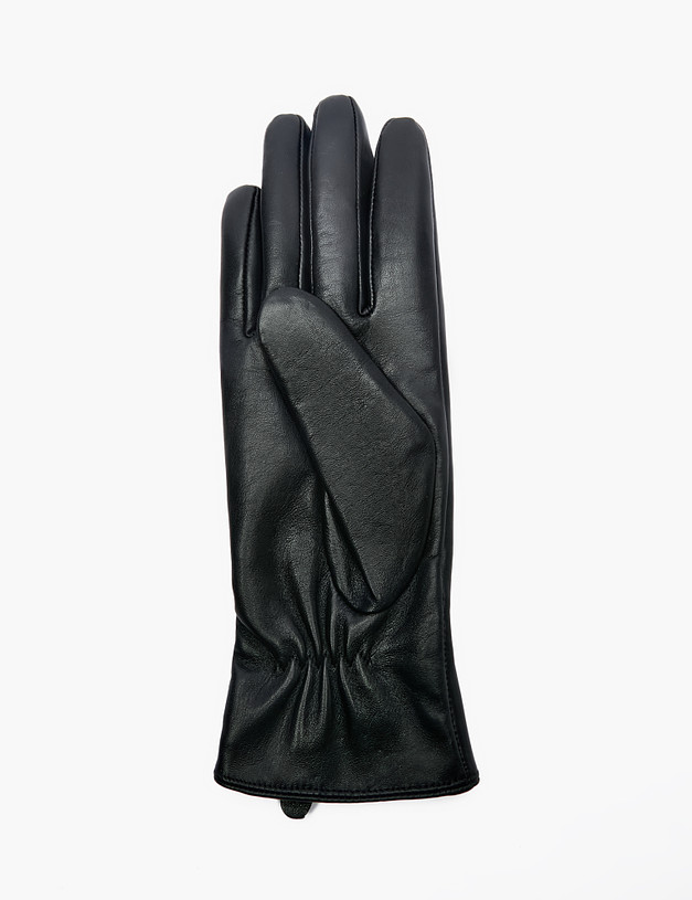 Черные женские перчатки MASCOTTE 709-2208-102 | ракурс 3
