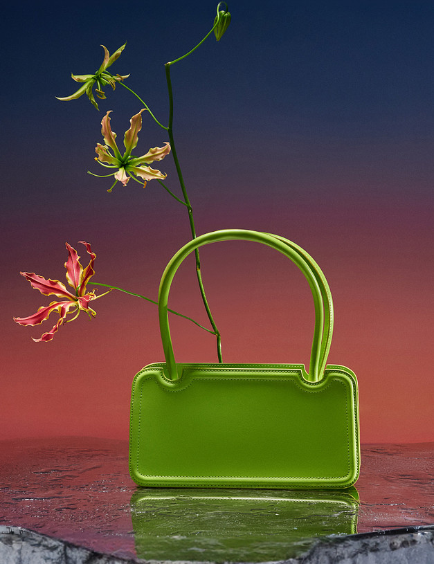 Зеленая женская сумка MASCOTTE 660-4124-604 | ракурс 1