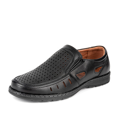 Туфли летние мужские MUNZ Shoes 116-21MV-038SS, цвет черный, размер 42 - фото 1