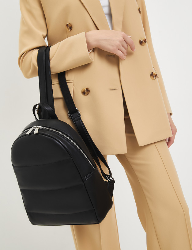 Черный женский рюкзак MASCOTTE 670-3206-602 | ракурс 1