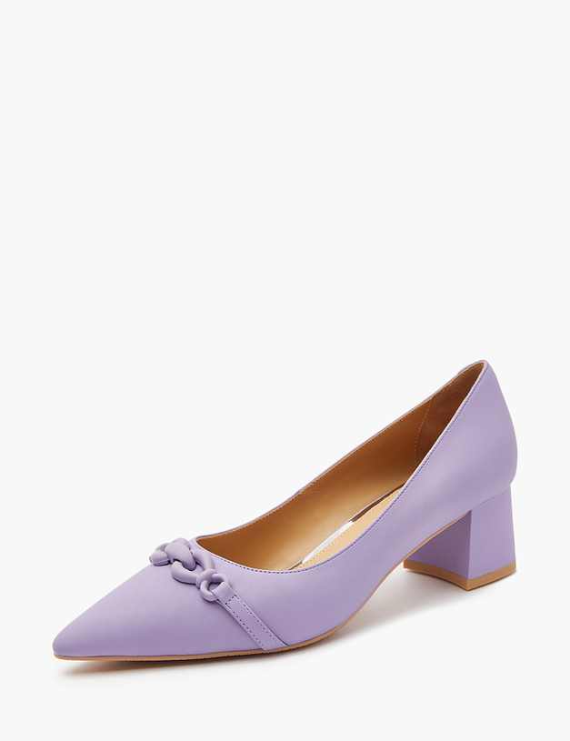 Фиолетовые женские туфли MASCOTTE 172-4122814-6538M | ракурс 2