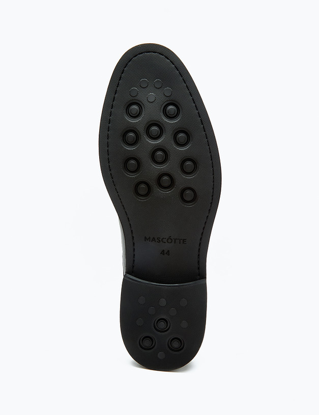 Черные мужские туфли MASCOTTE 175-323013-0102 | ракурс 6