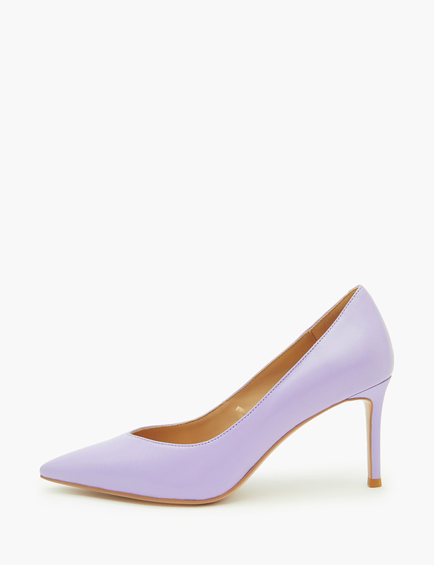 Фиолетовые женские туфли из кожи MASCOTTE 15-2145113-6526M | ракурс 1