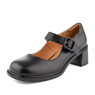 Туфли мэри джейн женские INSTREET 77-32WA-703SK, цвет черный, размер 36 - фото 1