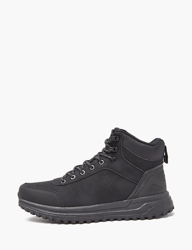 Черные мужские зимние ботинки MASCOTTE 189-325451-0602 | ракурс 1
