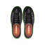 YU-32-001 Шнурки силиконовые для обуви черн, Zenden