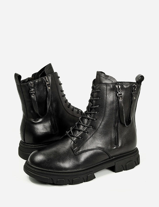 Черные женские ботинки MASCOTTE 58-123331-0102 | ракурс 8