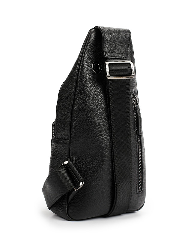 Черная мужская сумка MASCOTTE 602-1210-102 | ракурс 3