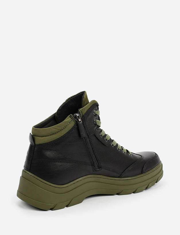 Черные мужские ботинки MASCOTTE 22-1213724-3180M | ракурс 3