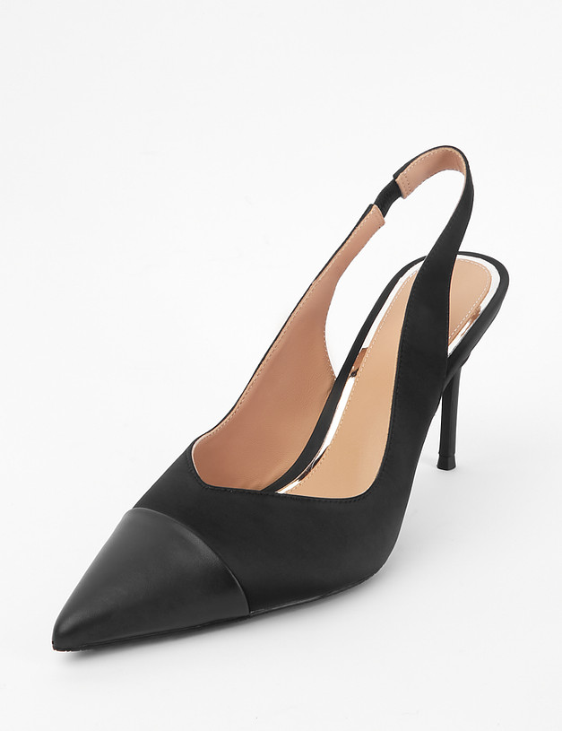 Черные женские туфли MASCOTTE 171-210712-0202 | ракурс 3